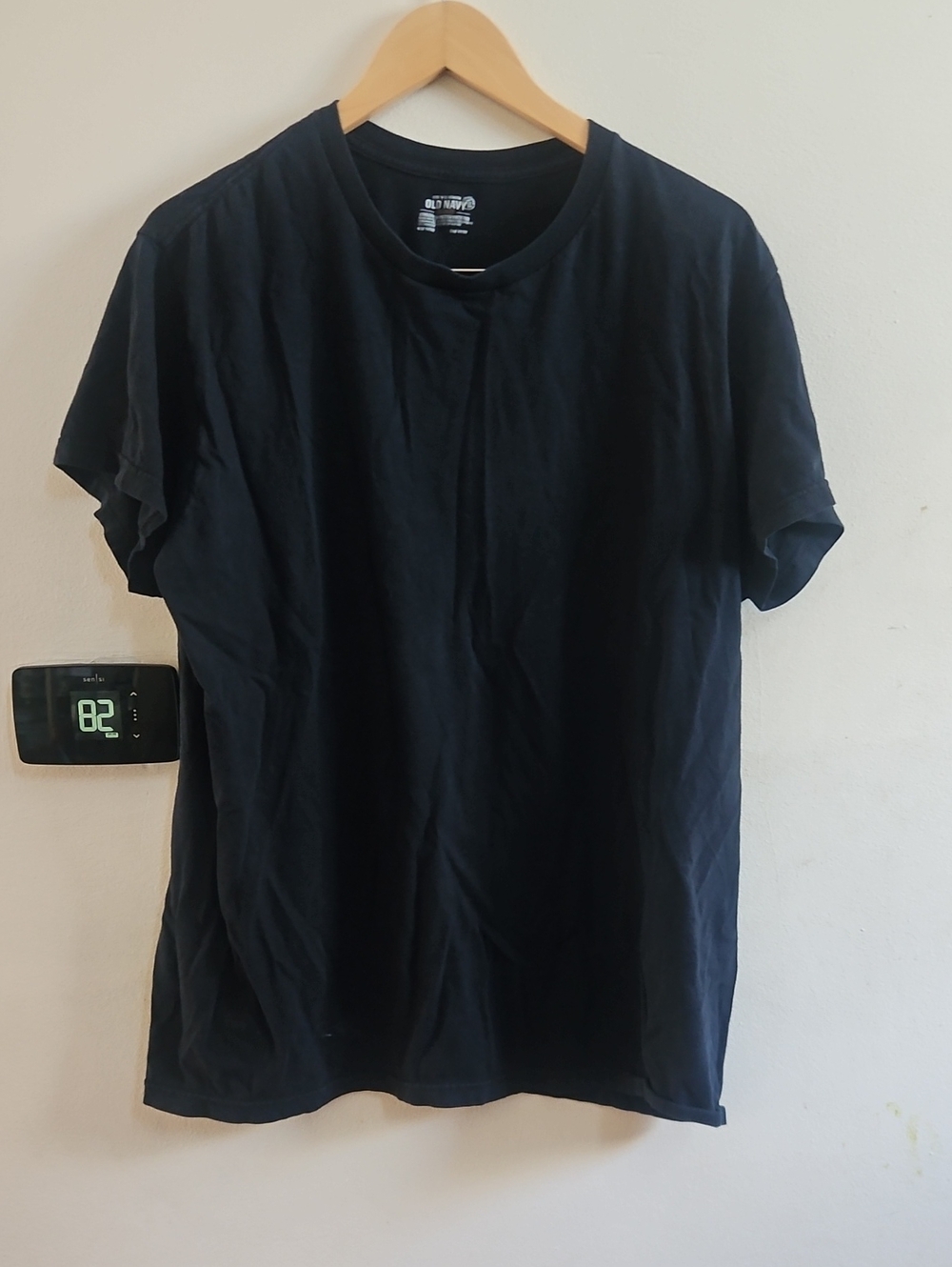 Old Navy Men's Black Crew Neck Short Sleeve Tee XL